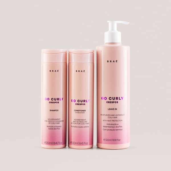 Kit Go Curly Crespos Trio Leave-in Kit Go Curly Crespos Trio Leave-in