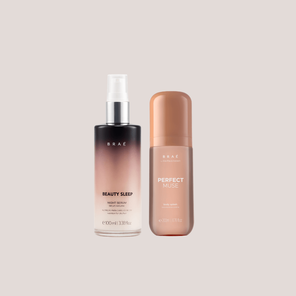 Kit Beauty Sleep Sérum Noturno Nutritivo 100ml + Body Splash Perfect Muse Desodorante Colônia 200ml